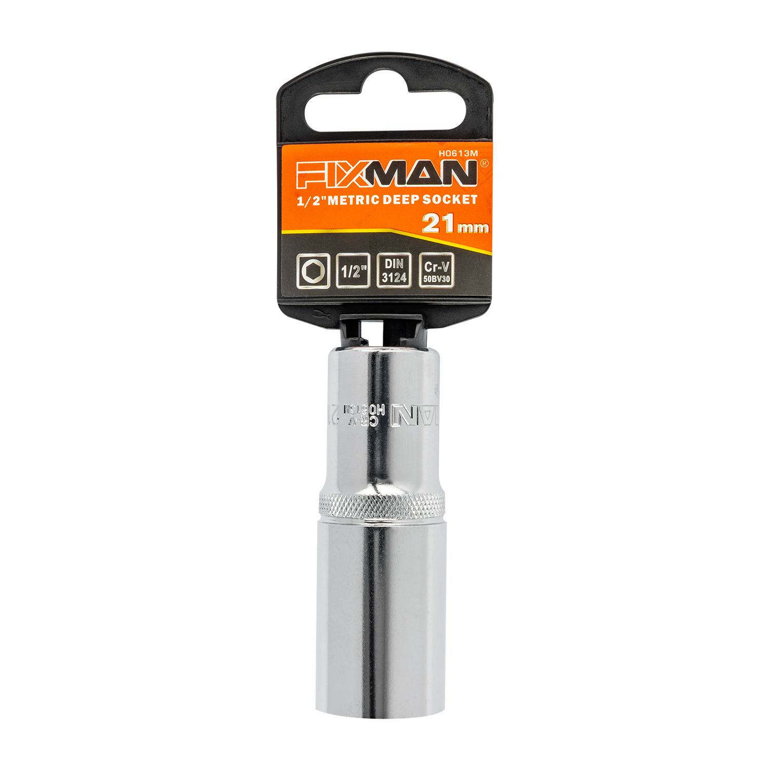 FIXMAN 1/2" Dr Deep Socket 21mm